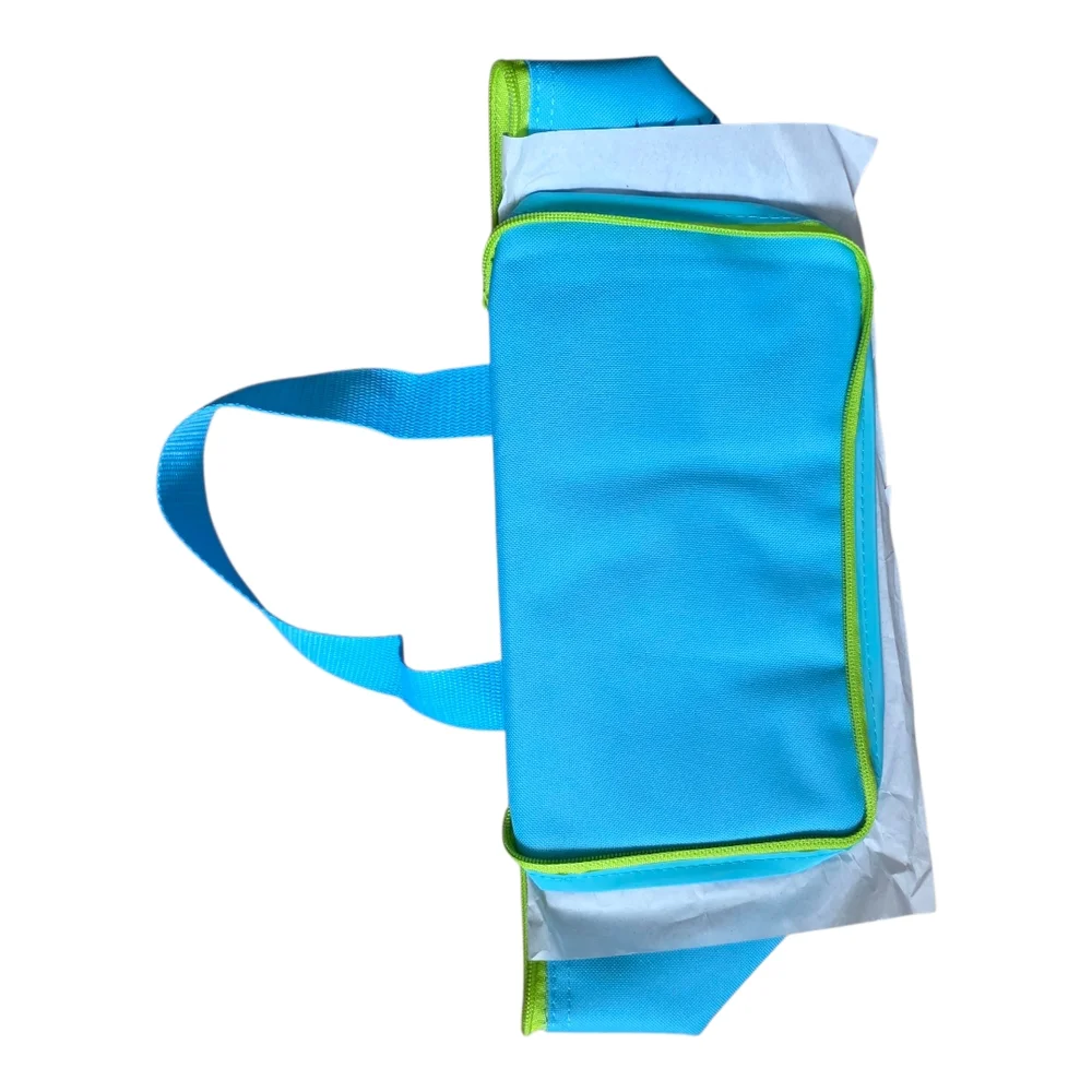 Trader Joe's Mini Insulated Bag -Blue - Picture 3 of 3